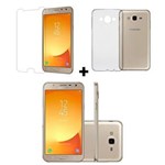 Ficha técnica e caractérísticas do produto Smartphone Samsung Galaxy J7 Neo Tela 5.5" 16Gb + Kit Película e Capa - Dourado
