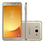 Ficha técnica e caractérísticas do produto Smartphone Samsung Galaxy J7 Neo TV Dourado, Tela 5.5, Dual Chip, Câm 13MP, 16GB, Android 7