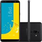 Ficha técnica e caractérísticas do produto Smartphone Samsung Galaxy J8 64GB Dual Chip 4G Tela 6 Câmera Dupla 16MP+5MP Android 8.0 Preto