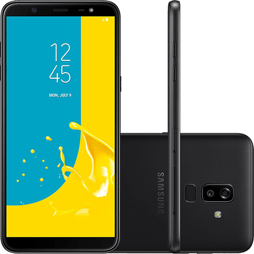 Ficha técnica e caractérísticas do produto Smartphone Samsung Galaxy J8 64GB Dual Chip Android 8.0 Tela 6" Octa-Core 1.8GHz 4G Câmera 16MP F1.7 + 5MP F1.9 (Dual Cam) - Preto
