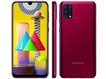 Ficha técnica e caractérísticas do produto Smartphone Samsung Galaxy M31 128GB Rosa 4G - 6GB RAM Tela 6,4” Câm. Quádrupla + Selfie 32MP