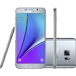 Ficha técnica e caractérísticas do produto Smartphone Samsung Galaxy Note 5 Android 5.1 Tela 5.7" Memória 32GB 4G Câmera 16MP - Prata