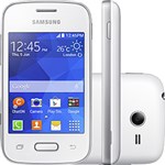 Ficha técnica e caractérísticas do produto Smartphone Samsung Galaxy Pocket 2 Desbloqueado Android 4.4 Tela 3.3" 512MB Wi-Fi 3G Câmera 2MP - Branco
