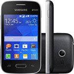 Smartphone Samsung Galaxy Pocket 2 Duos Dual Chip Desbloqueado Android Tela 3.3" 4GB 3G Wi-Fi Câmera 2MP - Preto