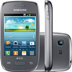 Smartphone Samsung Galaxy Pocket Neo Duos S5312 Dual Chip Desbloqueado Android Tela 3" 4GB 3G Wi-Fi Câmera 2MP - Prata