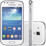 Ficha técnica e caractérísticas do produto Smartphone Samsung Galaxy S Duos 2 Dual Chip Desbloqueado Android 4.2 Tela 4" 4GB 3G Wi-Fi Câmera 5 MP - Branco