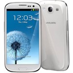 Ficha técnica e caractérísticas do produto Smartphone Samsung Galaxy S III I9300 Desbloqueado Ceramic White - Android 4.0 3G Wi-Fi Câmera 8MP Memória Interna 16GB GPS