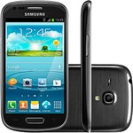 Ficha técnica e caractérísticas do produto Smartphone Samsung Galaxy S III Mini Desbloqueado Oi, Grafite - Android - Processador Dual Core 1Ghz, Tela 4", Câmera 5.0MP, 3G, Wi-Fi e Memória Interna 8GB