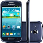 Smartphone Samsung Galaxy S III Mini Desbloqueado Vivo MetallicBlue Android Processador Dual Core 1Ghz Tela 4" Câmera 5M...