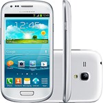 Ficha técnica e caractérísticas do produto Smartphone Samsung Galaxy S III Mini Desbloqueado Vivo, Branco - Android - Processador Dual Core 1Ghz, Tela 4", Câmera 5.0MP, 3G, Wi-Fi, e Memória Interna 8GB