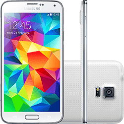 Ficha técnica e caractérísticas do produto Smartphone Samsung Galaxy S5 Desbloqueado Android 4.4.2 Tela 5.1" 16GB 4G Wi-Fi Câmera 16 MP - Branco