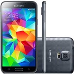 Smartphone Samsung Galaxy S5 Desbloqueado Tim Android 4.4.2 Tela 5.1" 16GB 4G Wi-Fi Câmera 16MP - Preto