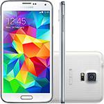 Smartphone Samsung Galaxy S5 Duos Dual Chip Android 4.4 Tela 5.1" 16GB 4G Câmera 16MP - Branco