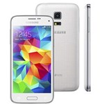 Ficha técnica e caractérísticas do produto Smartphone Samsung Galaxy S5 Mini Duos SM-G800H Branco com Dual Chip, Tela 4.5", Android 4.4, 3G, Câmera 8MP e Processador Quad Core 1.4GHz - Tim