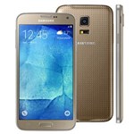Ficha técnica e caractérísticas do produto Smartphone Samsung Galaxy S5 New Edition Duos SM-G903M Dourado com Dual Chip,Tela 5.1", Android 5.1, 4G, Câmera 16MP e Processador Octa Core 1.6GHz