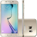 Ficha técnica e caractérísticas do produto Smartphone Samsung Galaxy S6 Edge G925i 64gb Desbloqueado Dourado Claro