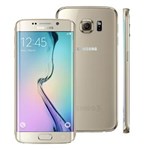Ficha técnica e caractérísticas do produto Smartphone Samsung Galaxy S6 Edge SM-G925I Dourado com 64G, Tela de 5.1", Android 5.0, 4G, Câmera 16 MP e Processador Octa Core