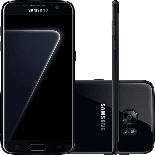 Ficha técnica e caractérísticas do produto Smartphone Samsung Galaxy S7 Edge Android 6.0 Tela 5.5" 128GB 4G Câmera 12MP - Black Piano