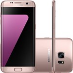 Ficha técnica e caractérísticas do produto Smartphone Samsung Galaxy S7 Edge Android 6.0 Tela 5.5" 32GB Wi-Fi 4G Câmera 12MP - Rosé