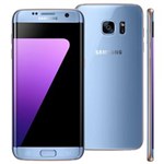 Ficha técnica e caractérísticas do produto Smartphone Samsung Galaxy S7 Edge Azul com 32GB, Tela 5.5", Android 6.0, 4G, Câmera 12MP e Processador Octa-Core