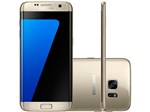 Smartphone Samsung Galaxy S7 Edge 32GB Dourado - 4G Câm. 12MP + Selfie 5MP Tela 5.5” Desbl. Claro