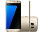 Smartphone Samsung Galaxy S7 Edge 32GB Dourado 4G - Câm. 12MP + Selfie 5MP Tela 5.5” Proc. Octa Core