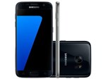 Smartphone Samsung Galaxy S7 Flat 32GB Preto - 4G Câm. 12MP + Selfie 5MP Tela 5.1” Desbl. Claro