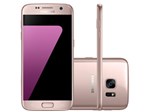 Smartphone Samsung Galaxy S7 Flat 32GB Rosê - 4G Câm. 12MP + Selfie 5MP Tela 5.1” Quad HD