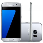 Ficha técnica e caractérísticas do produto Smartphone Samsung Galaxy S7 32GB 4G Tela 5,1" Câmera 12MP Selfie 5MP Android 6.0 Prata