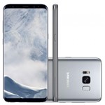 Ficha técnica e caractérísticas do produto Smartphone Samsung Galaxy S8 64GB Dual Chip 4G Tela 5,8" Câmera 12MP Selfie 8MP Android 7.0 Prata