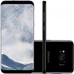 Ficha técnica e caractérísticas do produto Smartphone Samsung Galaxy S8 64GB Dual Chip 4G Tela 5,8" Câmera 12MP Selfie 8MP Android 7.0 Preto