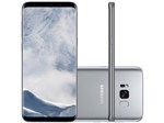 Smartphone Samsung Galaxy S8+ 64GB Prata 4G - Octa Core 4GB RAM Tela 6,2” Câm. 12MP + Selfie 8MP