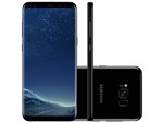 Smartphone Samsung Galaxy S8+ 64GB Preto 4G - 4GB RAM Tela 6.2” Câm. 12MP + Câm. Selfie 8MP