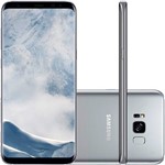 Ficha técnica e caractérísticas do produto Smartphone Samsung Galaxy S8+ Desbloqueado Vivo Dual Chip Android 7.0 Tela 6.2" 64GB 4G Câmera 12MP - Prata
