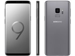 Ficha técnica e caractérísticas do produto Smartphone Samsung Galaxy S9 128GB Cinza 4G - 4GB RAM Tela 5,8” Câm. 12MP + Câm. Selfie 8MP