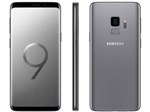 Ficha técnica e caractérísticas do produto Smartphone Samsung Galaxy S9 128GB Cinza 4G - 4GB RAM Tela 5.8” Câm. 12MP + Câm. Selfie 8MP