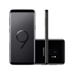 Ficha técnica e caractérísticas do produto Smartphone Samsung Galaxy S9 128GB Preto 4G - 4GB RAM Tela 5,8 Câm. 12MP + Câm. Selfie 8MP