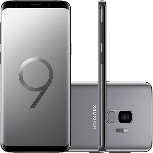 Ficha técnica e caractérísticas do produto Smartphone Samsung Galaxy S9 Dual Chip Android 8.0 Tela 5.8" Octa-Core 2.8GHz 128GB 4G Câmera 12MP - Cinza