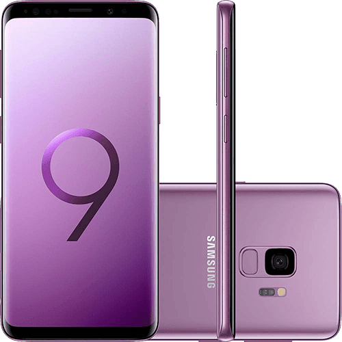 Ficha técnica e caractérísticas do produto Smartphone Samsung Galaxy S9 Dual Chip Android 8.0 Tela 5.8" Octa-Core 2.8GHz 128GB 4G Câmera 12MP - Ultravioleta