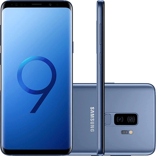 Ficha técnica e caractérísticas do produto Smartphone Samsung Galaxy S9+ Dual Chip Android 8.0 Tela 6.2" Octa-Core 2.8GHz 128GB 4G Câmera 12MP Dual Cam - Azul