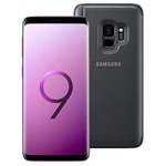 Ficha técnica e caractérísticas do produto Smartphone Samsung Galaxy S9 Ultravioleta com 128GB + Capa Protetora Samsung Clear View Standing Preto