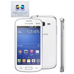 Ficha técnica e caractérísticas do produto Smartphone Samsung Galaxy Trend Lite Duos Branco com Tela de 4", Dual Chip, Android 4.1 , Câmera 3MP, 3G, Wi-Fi e Processador de 1 Ghz