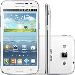 Ficha técnica e caractérísticas do produto Smartphone Samsung Galaxy Win Duos Dual Chip Desbloqueado Android 4.1 Tela " 8GB 3G Wi- Fi Câmera 5MP - Branco