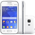 Smartphone Samsung Galaxy Young 2 Duos Dual Chip Desbloqueado Android 4.4 Tela 3.5" 4GB 3G Câmera 3MP TV Digital - Branc...