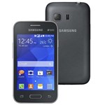 Ficha técnica e caractérísticas do produto Smartphone Samsung Galaxy Young 2 Duos G130M Cinza com Tela 3.5", Dual Chip, Android 4.4, 3G, Wi-Fi, GPS, Rádio FM e Câmera de 3MP.