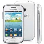 Ficha técnica e caractérísticas do produto Smartphone Samsung Galaxy Young Plus TV GT-S6293T Branco com Dual Chip, Android 4.1, TV Digital, 3G, Rádio FM, Wi-Fi e Câmera de 3MP