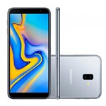 Ficha técnica e caractérísticas do produto Smartphone Samsung J6 Plus, Prata, J610G, Tela de 6", 32GB,13MP+5MP.