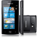 Smartphone Samsung Omnia W I677 Windows Phone 1.4GHz, Wi-Fi,3G, Câm 5MP - Desbloqueado TIM