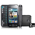 Ficha técnica e caractérísticas do produto Smartphone Samsung Wave 533 Desbloqueado, Preto - Sistema Operacional BADA 1.1, Tela 2.5", Câmera 3.2", Wi-fi, Memória Interna 80MB e Cartão 2GB