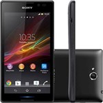 Ficha técnica e caractérísticas do produto Smartphone Sony C2304 Xperia C Tela 5" 4GB 8MP